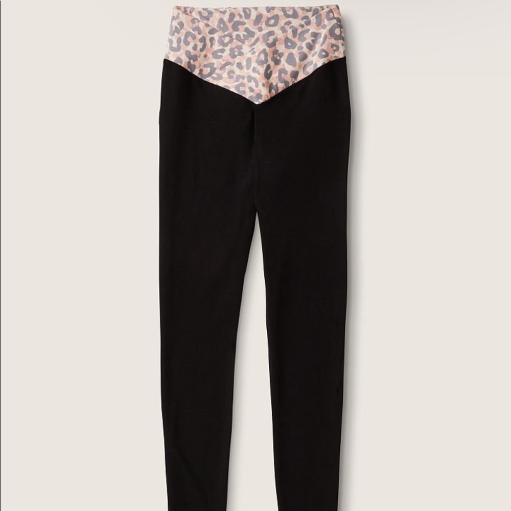 Pink cross leggings
